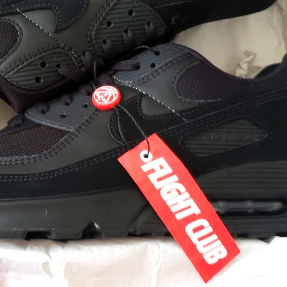 Nike Men's Triple Black Air max 90 size 12